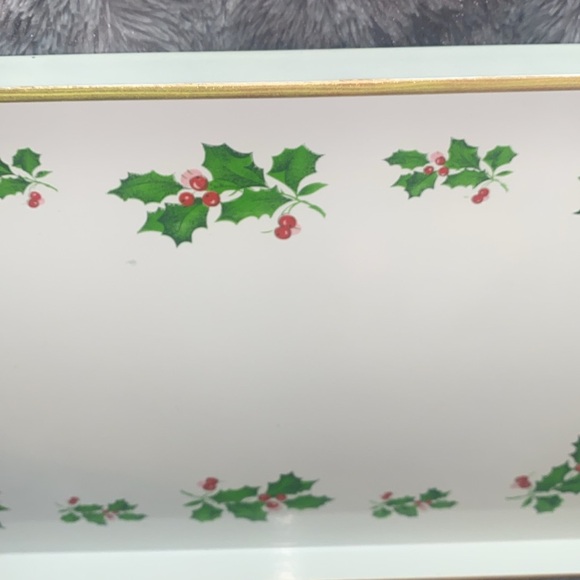 Vintage Lacquerware Tray - Red and White with cute coupon book - Picture 12 of 16